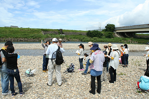 ジオツアー 豊川の石はどこから？